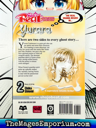 Yurara Vol 2 - The Mage's Emporium Viz Media 2401 bis3 copydes Used English Manga Japanese Style Comic Book
