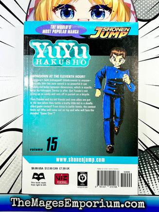 YuYu Hakusho Vol 15 - The Mage's Emporium Viz Media English Shonen Teen Used English Manga Japanese Style Comic Book