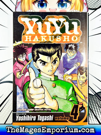 Yuyu Hakusho Vol 4 - The Mage's Emporium Viz Media 2312 copydes Used English Manga Japanese Style Comic Book